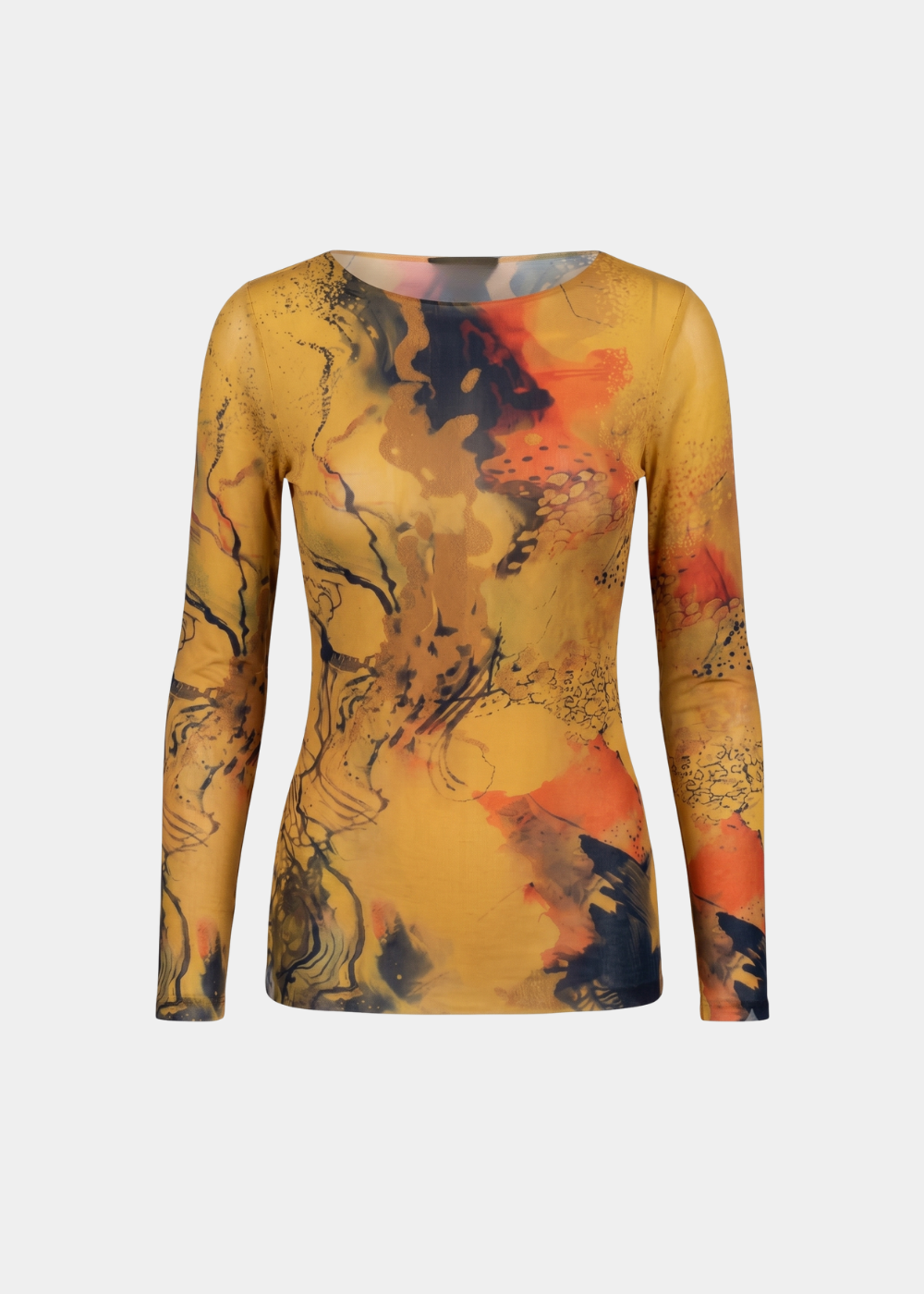 Renaissance Raw Edge Second Skin Top