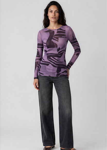 Tempo Raw Edge Second Skin Top