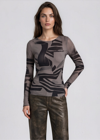 Tempo Raw Edge Second Skin Top