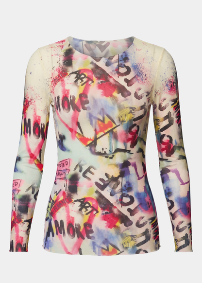 Amore Raw Edge Second Skin Top