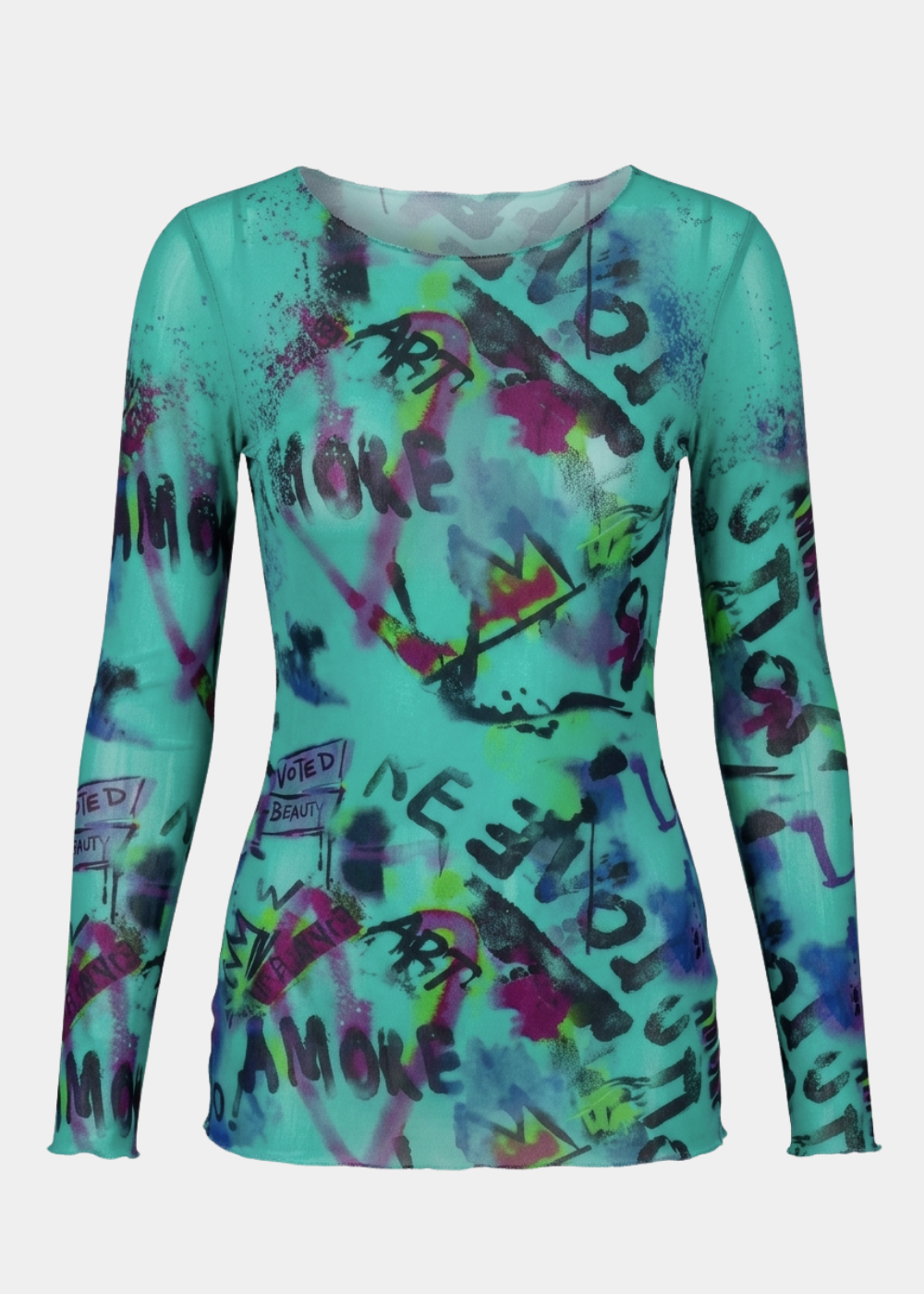 Amore Raw Edge Second Skin Top