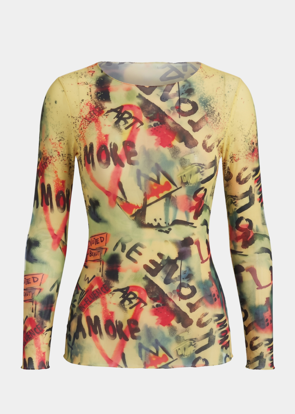 Amore Raw Edge Second Skin Top