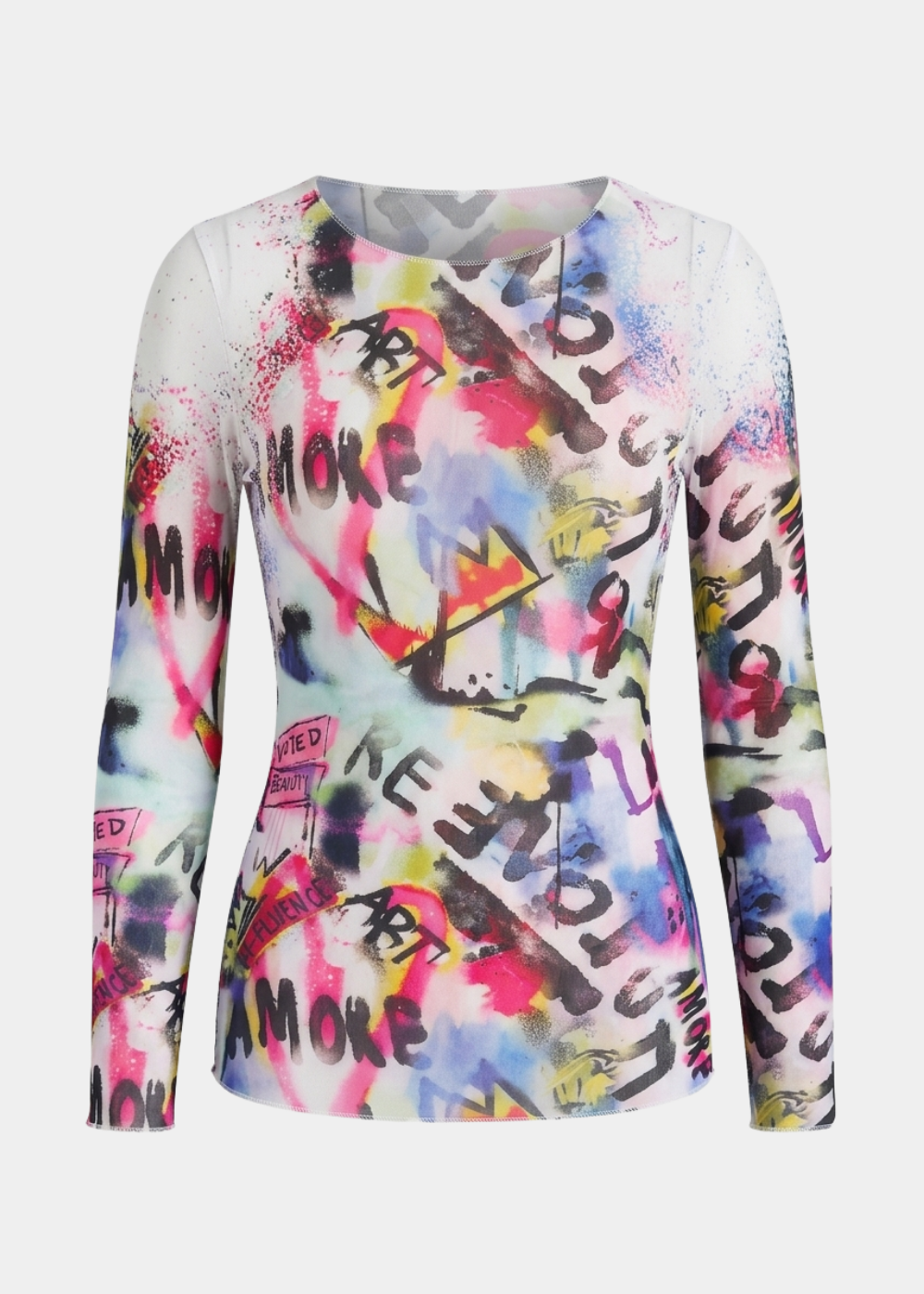 Amore Raw Edge Second Skin Top