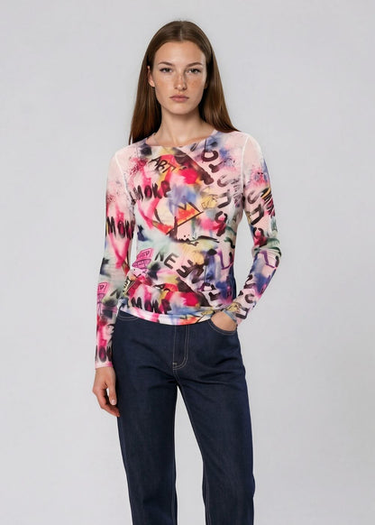 Amore Raw Edge Second Skin Top