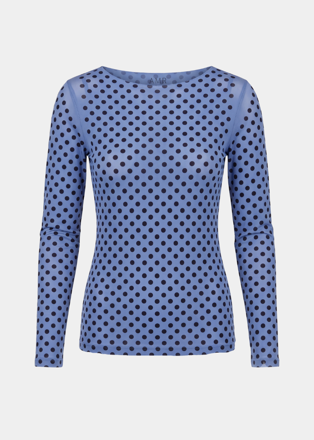 Classic Dot Raw Edge Second Skin Top