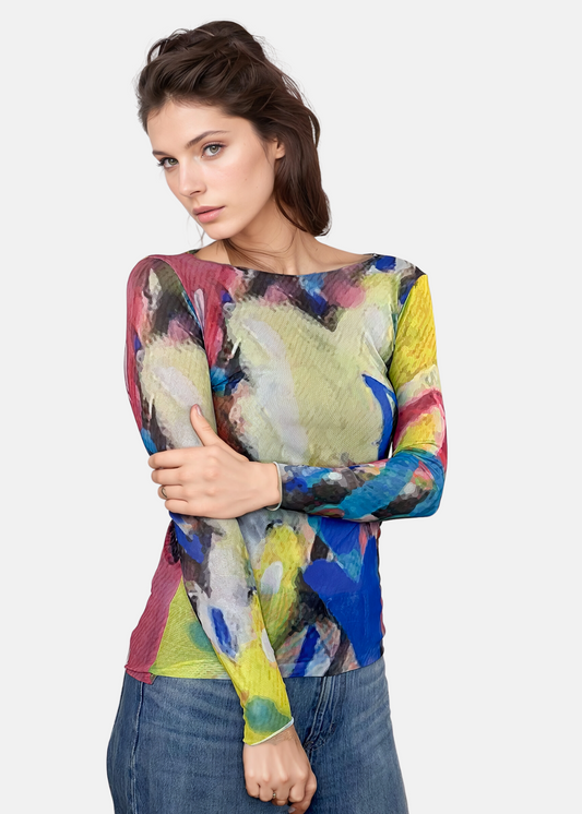 Lovely - NudiTee Sheer Top - In Stock