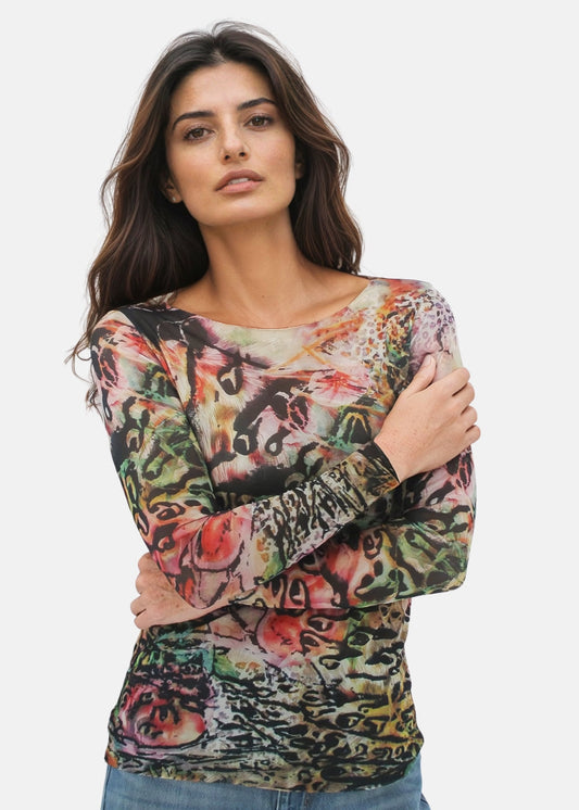 Wild One - NudiTee Sheer Top - In Stock
