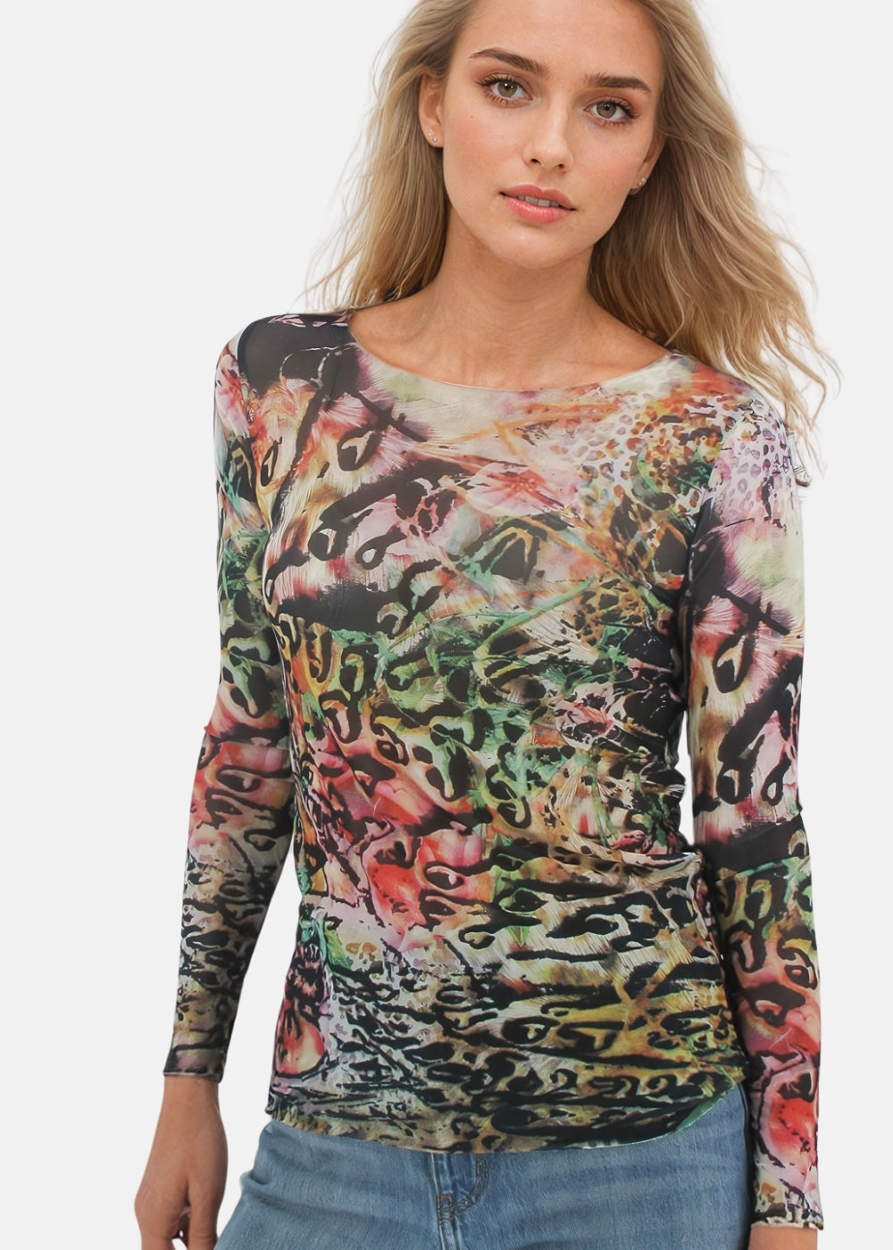 Wild One - NudiTee Sheer Top - In Stock