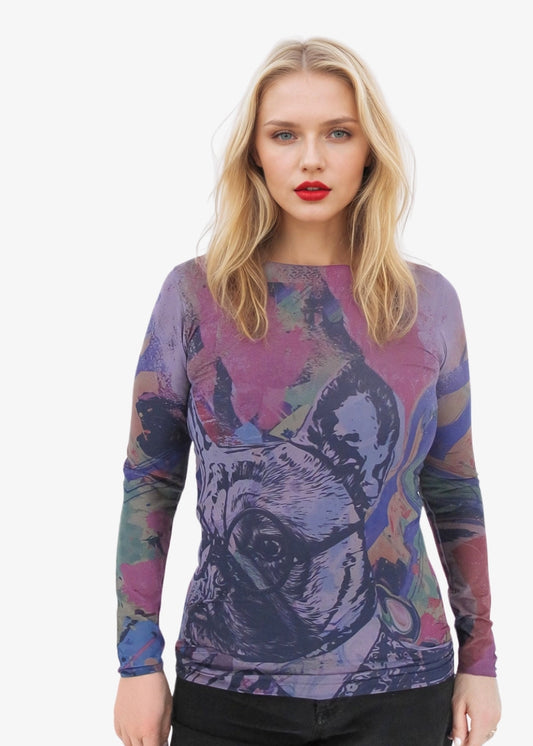 Best Friend Second Skin Raw Edge Top - In Stock