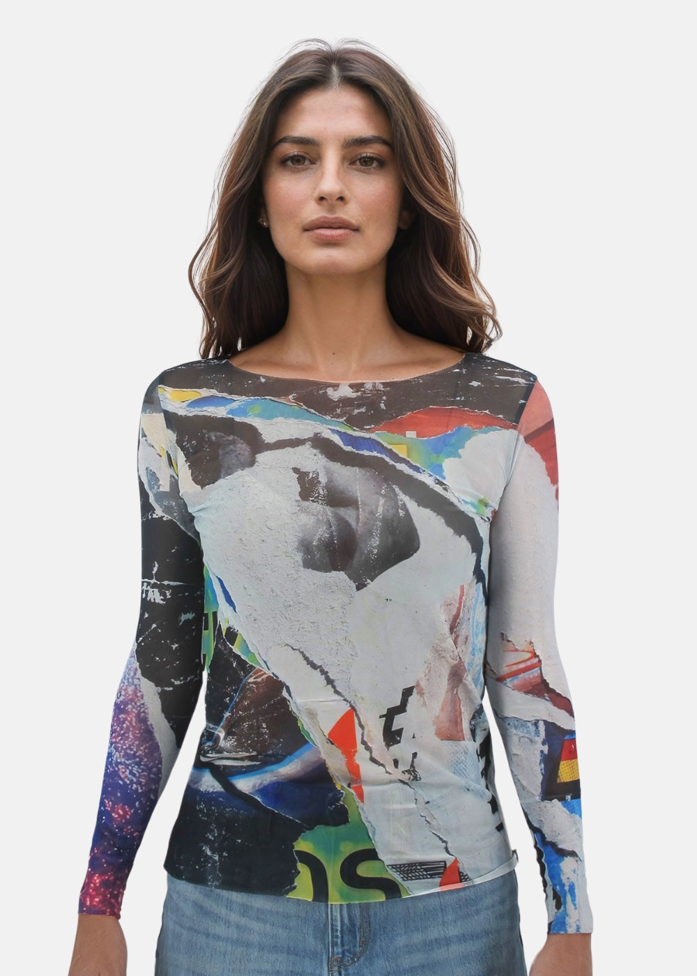 Paper Mache - NudiTee Sheer Top - In Stock