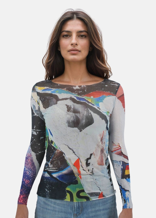 Paper Mache - NudiTee Sheer Top - In Stock