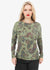 Paisley Second Skin Raw Edge Top - In Stock