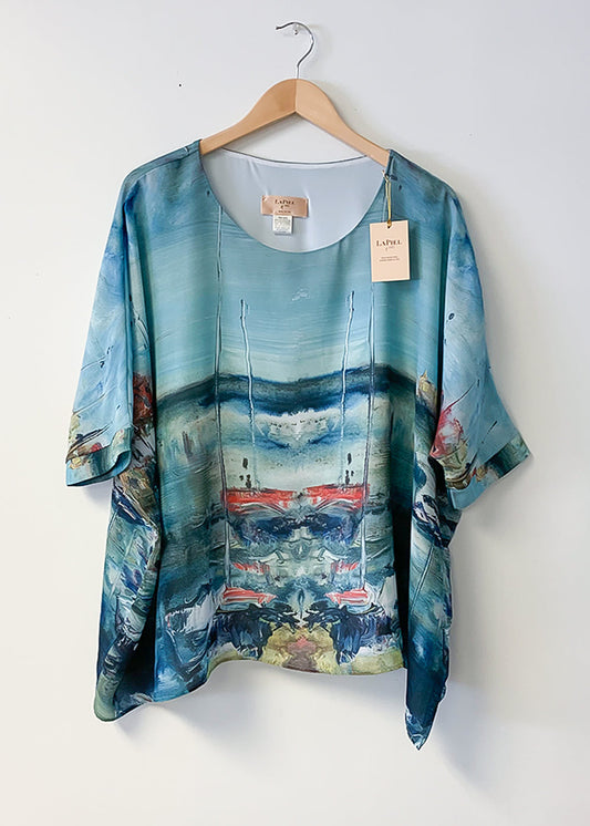 Capri Poncho in Amalfi - In Stock