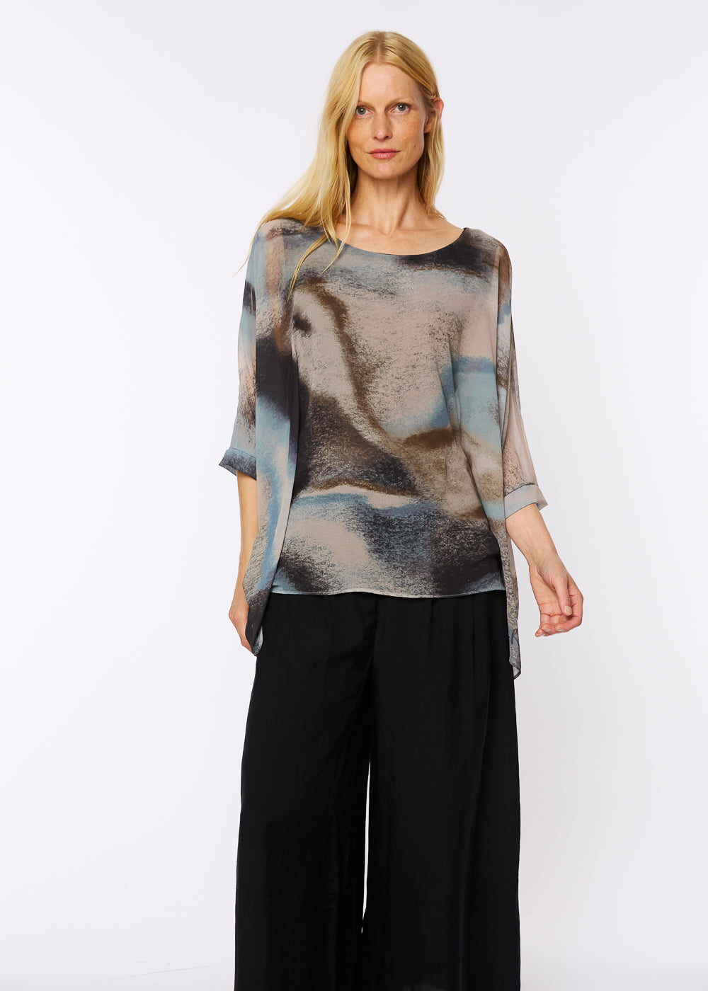 Capri Poncho in Desert Storm