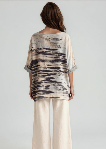 Capri Poncho in Here & There