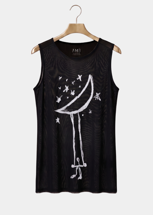 La Nuit - Florence Mesh Tank Top