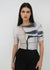 Florence Solid Double Sheer Short Sleeve Top - Prints
