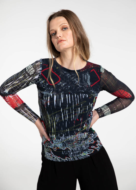 Interruption - Florence Double Sheer Top - In Stock