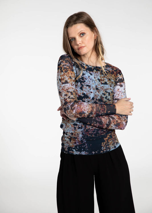 Gold Alloy - Florence Double Sheer Top - In Stock