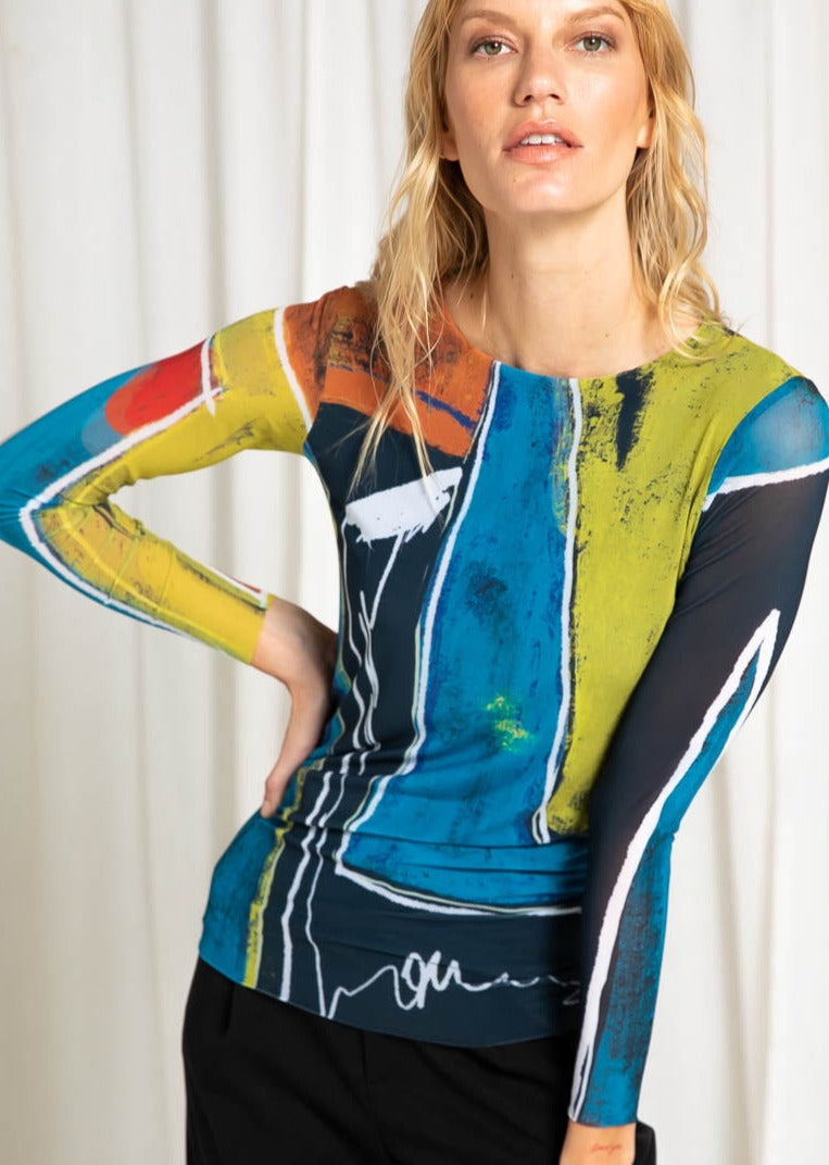 Wanderer - Florence Double Sheer Top - In Stock