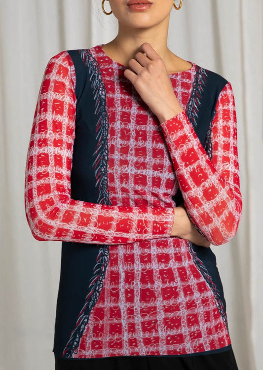 Loose Ends - Florence Double Sheer Top - In Stock