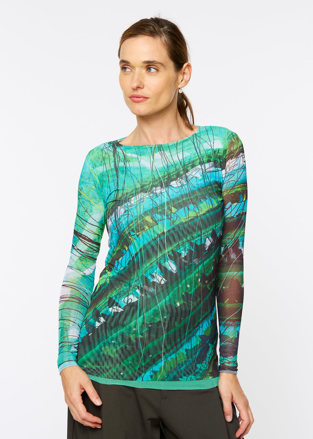Enchanted - Florence Double Sheer Top - In Stock