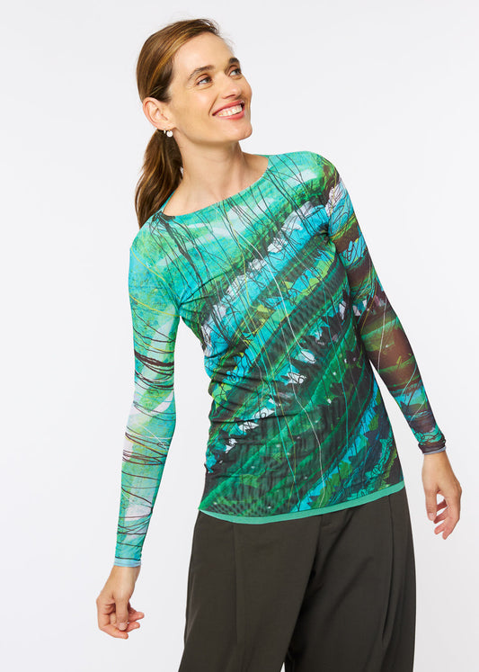 Enchanted - Florence Double Sheer Top - In Stock