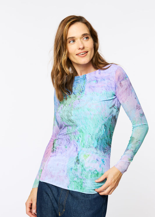 Pastel Dream - Florence Double Sheer Top - In Stock