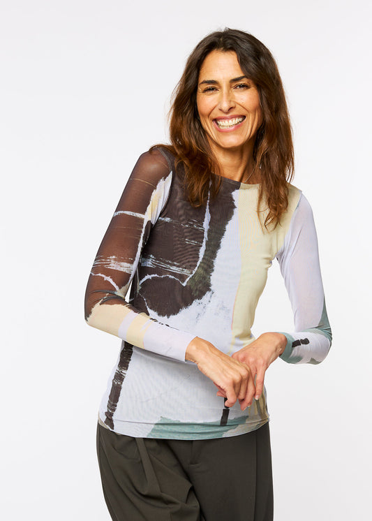 New Page - Florence Double Sheer Top - In Stock