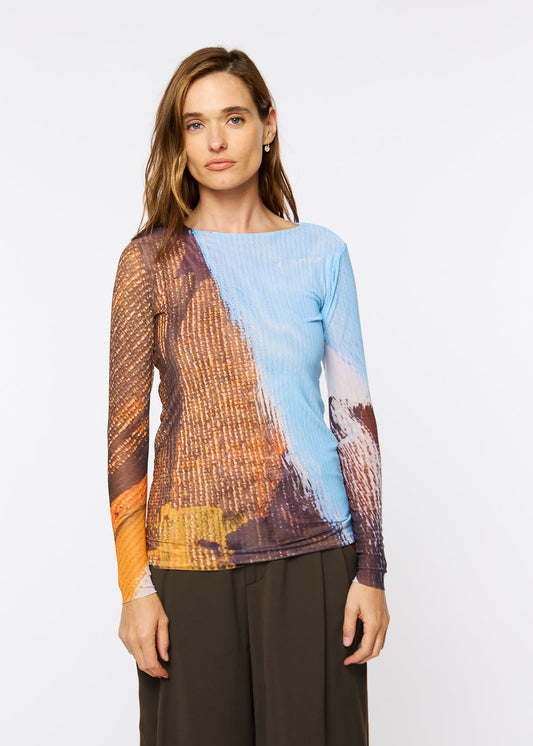 Coastal Wood - Florence Double Sheer Top - In Stock