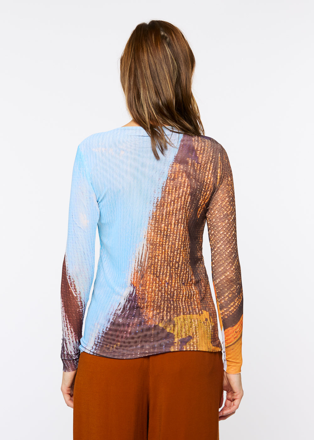 Coastal Wood - Florence Double Sheer Top - In Stock