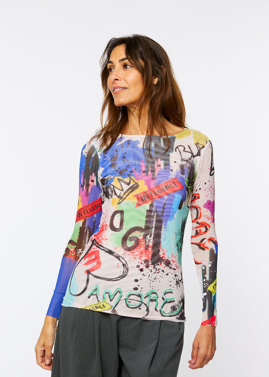 Amore - Florence Double Sheer Top