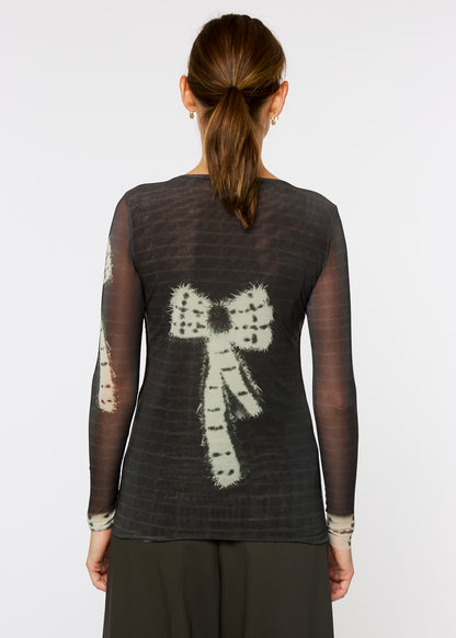 Sweet Tweed - Florence Double Sheer Top