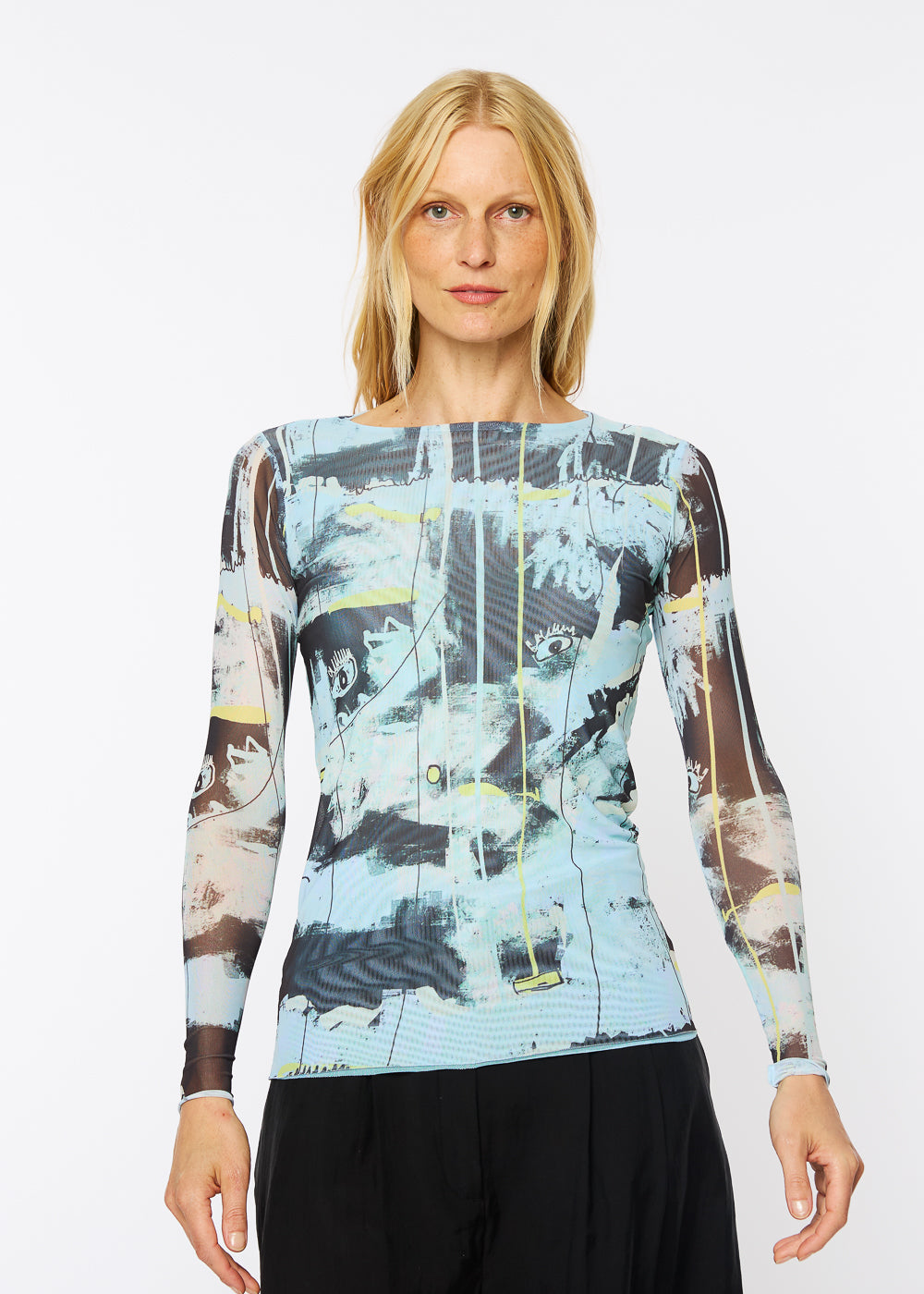 Rendez-Vous - Florence Double Sheer Top