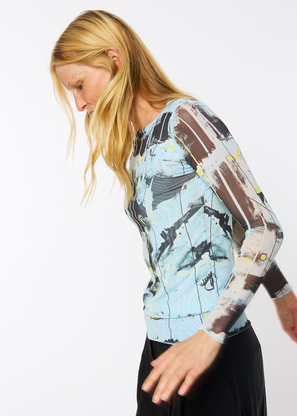 Rendez-Vous - Florence Double Sheer Top