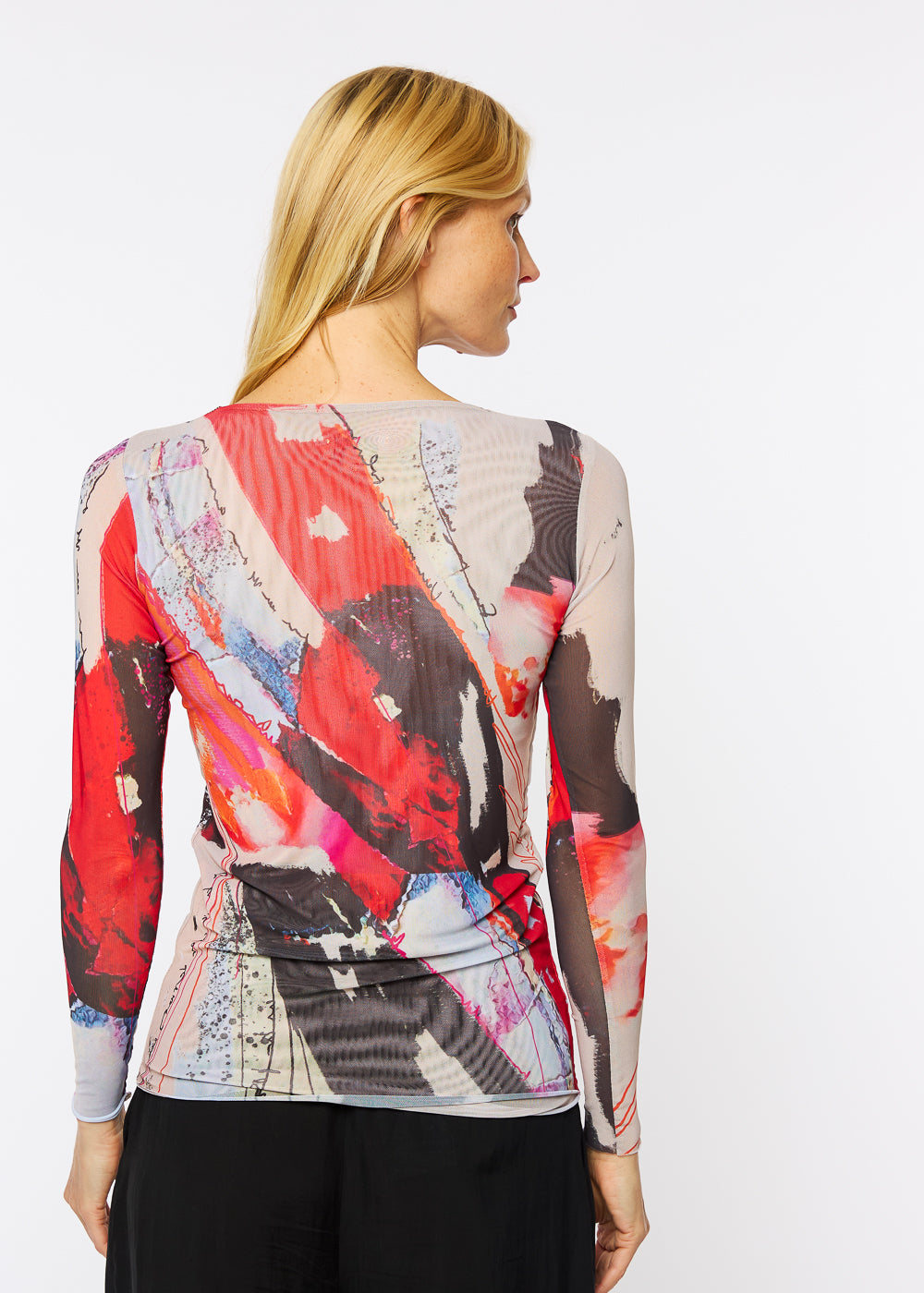 Crescendo - Florence Double Sheer Top