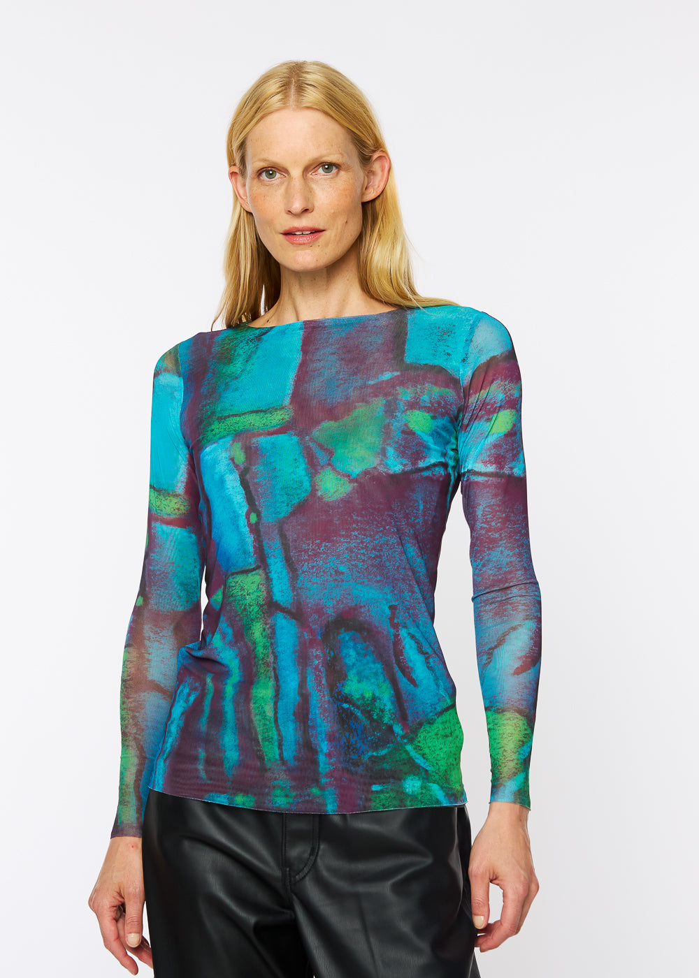 Blue Lagoon - Florence Double Sheer Top