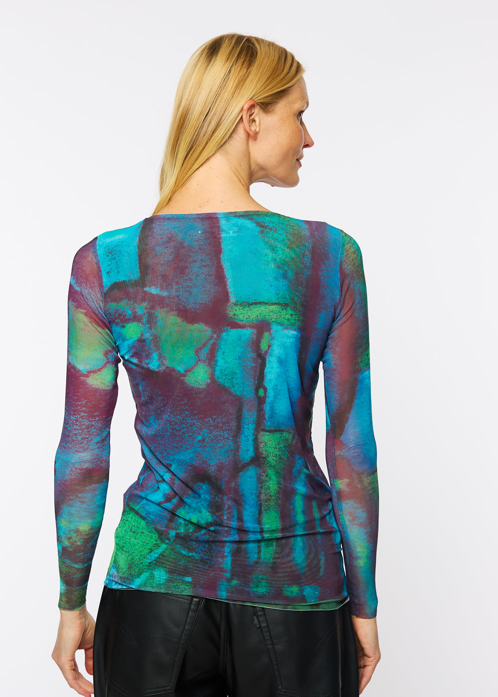 Blue Lagoon - Florence Double Sheer Top