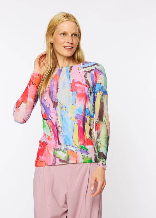 Candy Shop - Florence Double Sheer Top