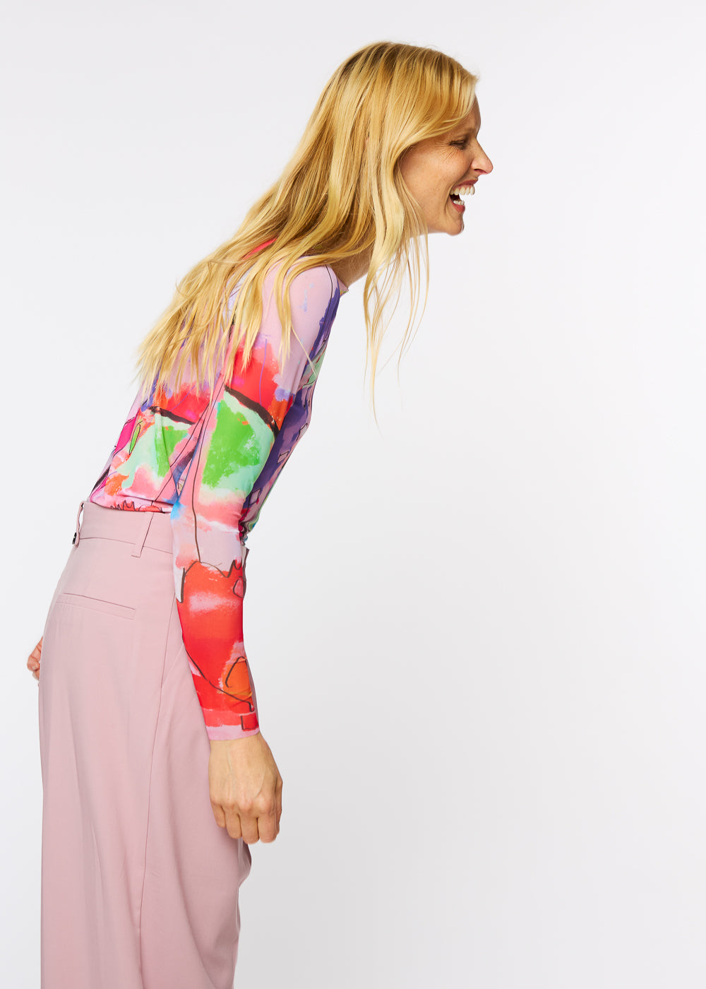 Candy Shop - Florence Double Sheer Top