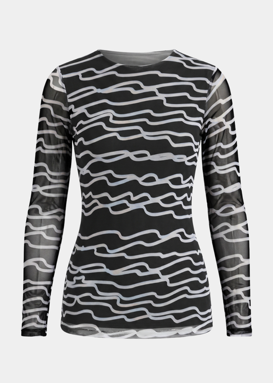 In Waves - Florence Double Sheer Top