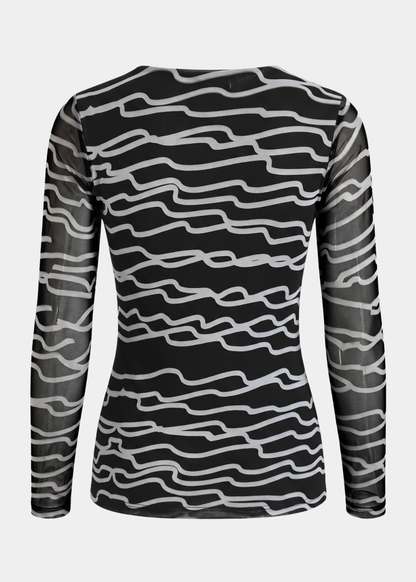 In Waves - Florence Double Sheer Top