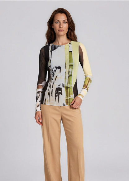 Off the Record - Florence Double Sheer Top