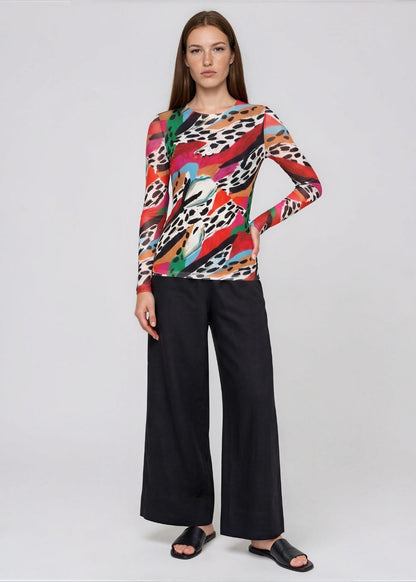 Mood Swing - Florence Double Sheer Top
