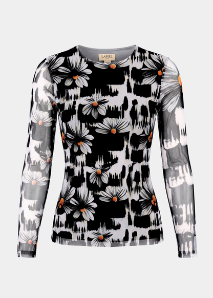 Crazy Daisy - Florence Double Sheer Top