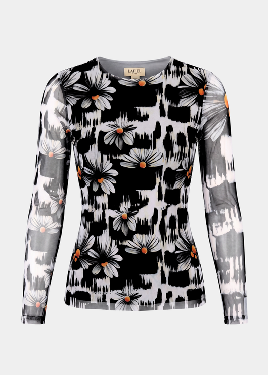 Crazy Daisy - Florence Double Sheer Top