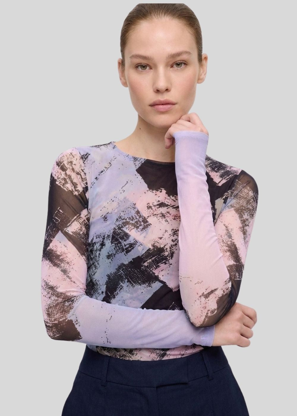 Bittersweet - Florence Double Sheer Top