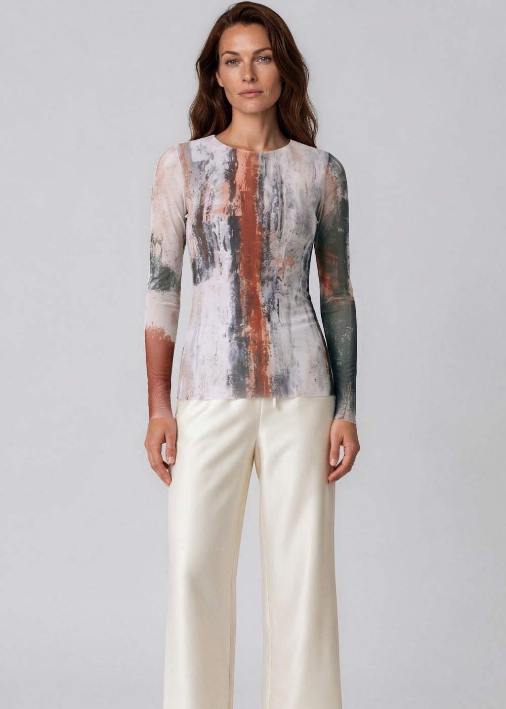 Magic Hour - Florence Double Sheer Top