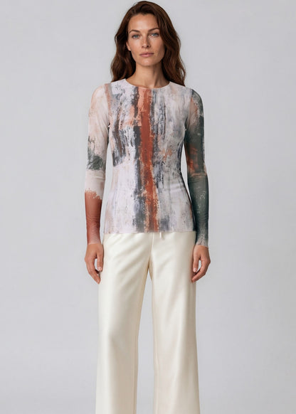 Magic Hour - Florence Double Sheer Top