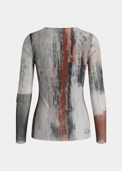 Magic Hour - Florence Double Sheer Top